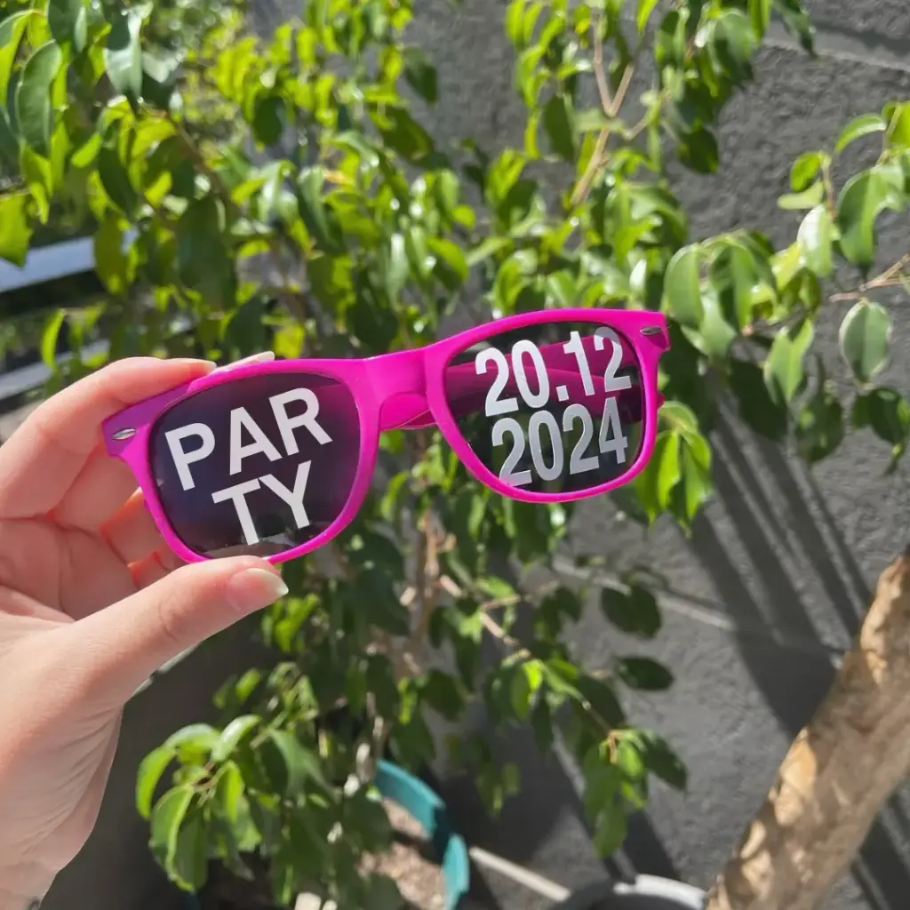 Gafas personalizadas para eventos