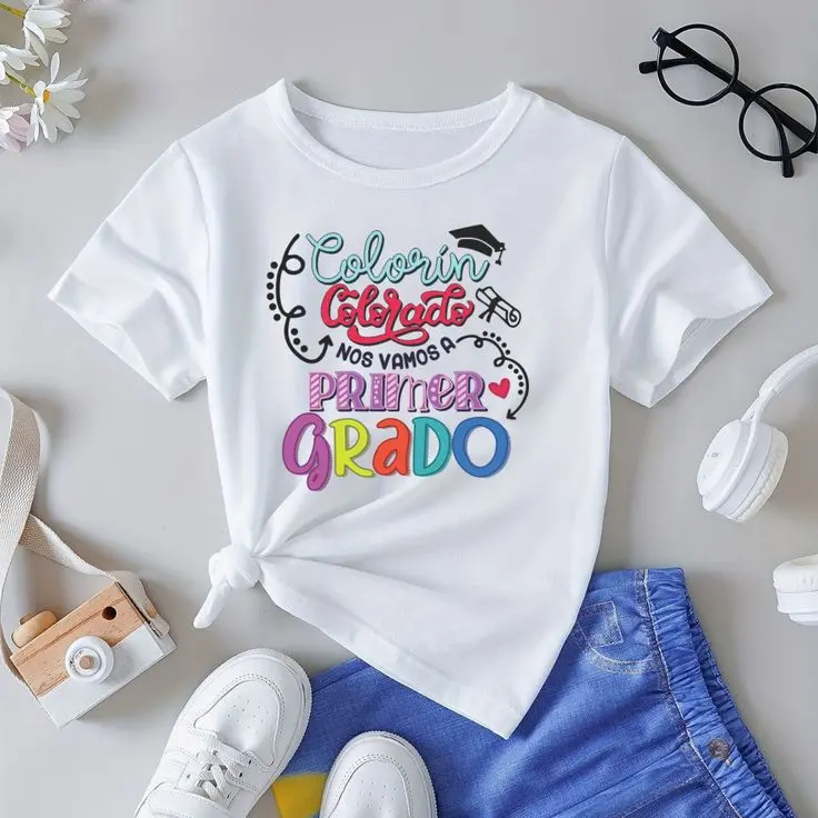 Remeras niños personalizadas para egresaditos