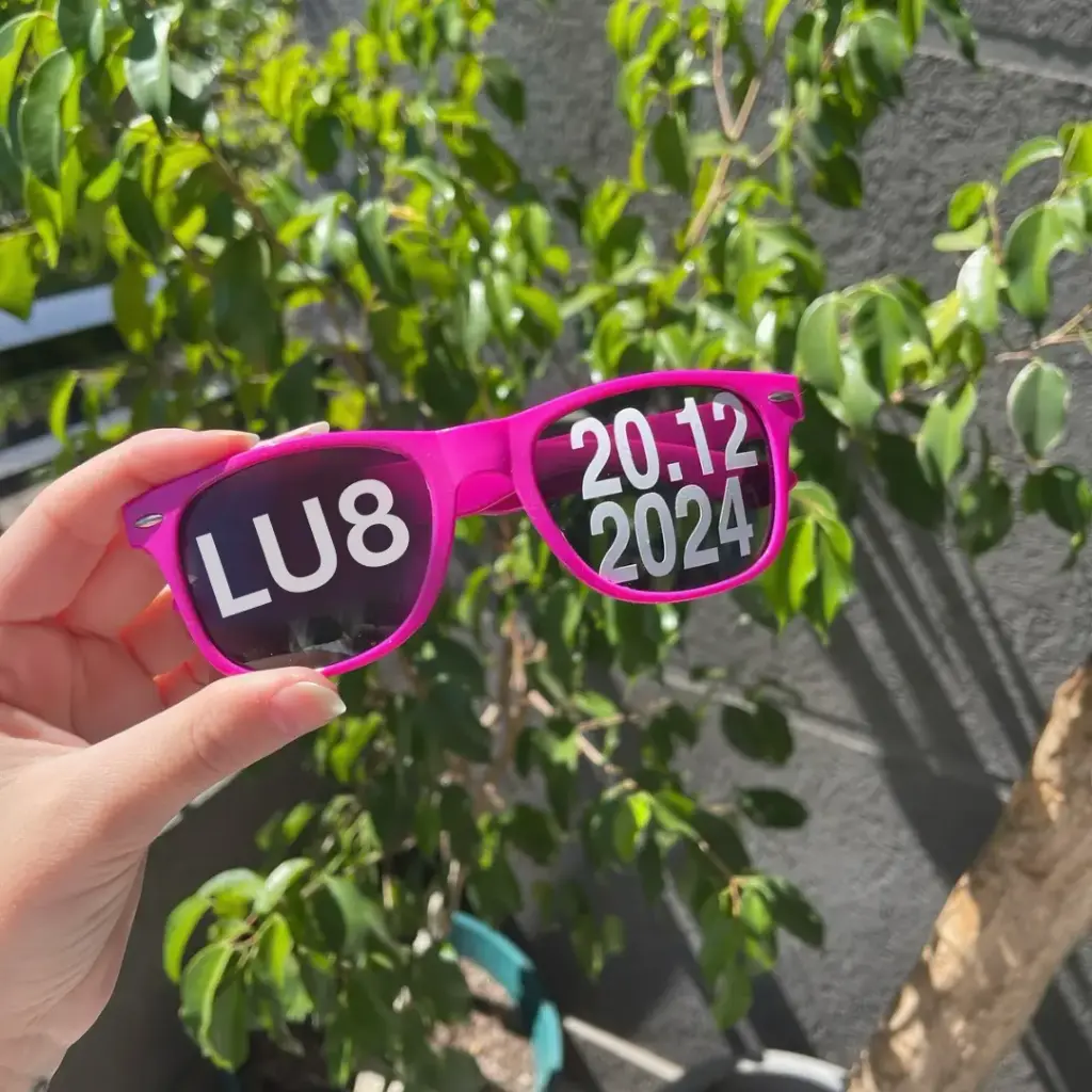 Gafas personalizadas para cumpleaños