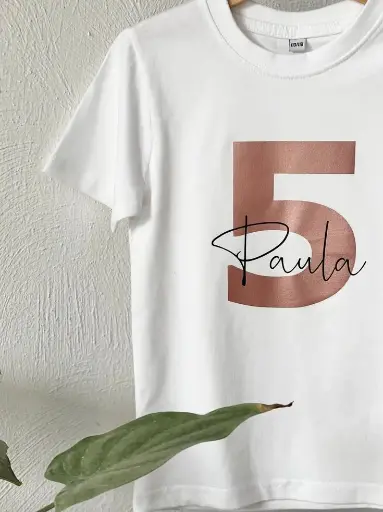 Remeras mujer personalizadas para cumpleaños