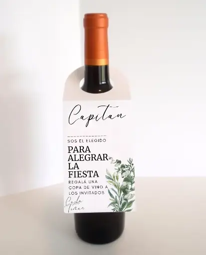 Tag capitan para bodas